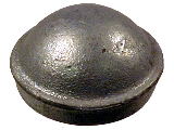 Line Post Dome Cap 2-7/8