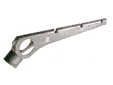 Galv Barb Wire Arm for 1-5/8