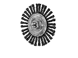 COMBITWIST Wire Wheel Brush 5/8-11, 4-1/2