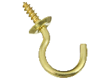 Cup Hooks (4) .105 x 7/8