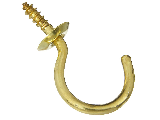 Cup Hooks (2) .136 x 1-1/4
