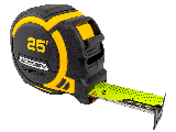 Stick and Measure Tape, 1/2 In x 12 Ft