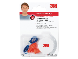 Rubber Corded Ear Plug With Case