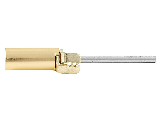 Hinge Pin Door Closer V528 Satin Brass Cover