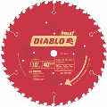 Diablo General Purpose Mitre/Table Saw Blade 10 In, 40 Tooth