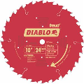 Diablo Ripping Table Saw Blade 10 In, 24 Tooth