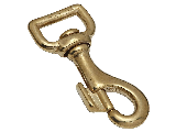 Bolt Snap Swivel Loop Eye 3/4 In x 3 In Bronze