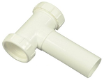 PVC Slip Joint Center Outlet Tee, 1-1/2 In