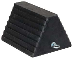 Rubber Wheel Chock with Chain Eye