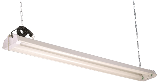Double Strip T8 Fluorescent Shoplight, 48 In
