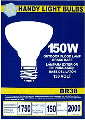 Clear Outdoor Floodlamp, 150 Watt
