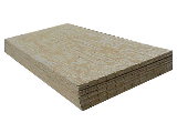 3/8 x 4 x 8 Pine Plywood Siding T-111