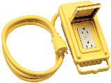 Multi Outlet GFCI Box 12/3, 6 Ft Cord