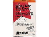 Unsanded Dry Tile Grout White 25 Lb