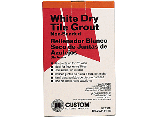 Unsanded Dry Tile Grout White 1 Lb