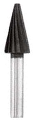 Rotary File Tree Shape, 1/2 In x 7/8 In