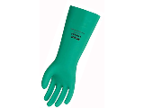 Nitrile Flock Lined Glove 15 Mil  (Sizes)