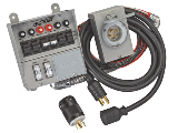Generator Transfer Switch Kit, 6 Circuit