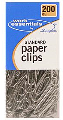 Regular Paper Clips 200 each