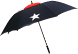 Texas Flag Hurricane Umbrella 60 In Diameter