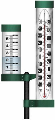 Rain Gauge and Thermometer, 48