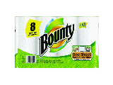 Bounty Paper Towels White 8 Pack