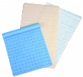 Bath Mat 15-1/2 In x 27-1/2 In, White