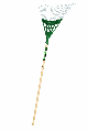 Poly head 22 steel tine Leaf Rake