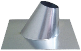 Adjustable Roof Flashing  6 In  7/12 - 12/12  Pitch