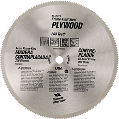 Plywood Circular Saw Blade 8 In, 200 Tooth