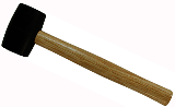 Rubber Mallet, 8 Oz