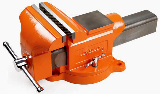 Professional Bench Vise With Swivel Base, 4 In