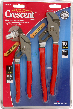 Tongue And Groove Plier Straight Jaw Set, 7 In & 10 In