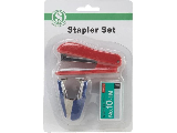 Smart Savers Desk Stapler Set