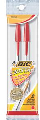 BIC Cristal Ballpoint Pen 2 Pack Red Ink