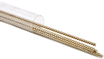 Bare Brass Low Fuming Bronze Brazing Rod 5 Lb (Sizes)