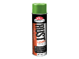 Acrylic Alkyd Enamel Aerosol Fluorescent Green Rust Tough 14 Oz