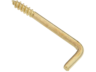 Square Bend Hooks (5) 1-3/8