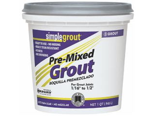 Pre-Mixed Tile Grout Bright White (Sizes)