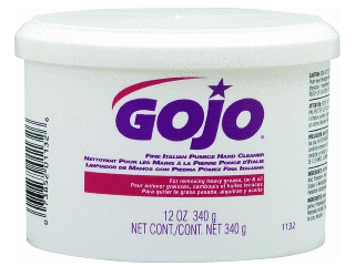 Orange Hand Cleaner Creme with Pumice Gojo 14 Oz tub