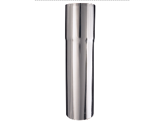 Chrome Solder End Extension Tube, 1-1/2 In x 6 In
