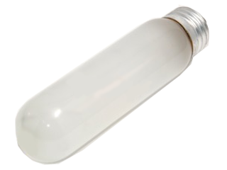 Tubular Frosted Appliance Bulb T-6-1/2, 20 Watt