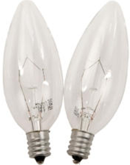 Clear Blunt Tip Light Bulb, 60 Watt 2 Pack