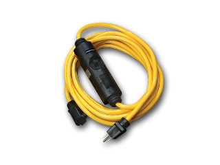 Yellow PowerTech GFCI 12/3 Extension Cord (Lengths)