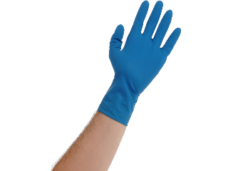 Blue Lightning 15 mil Latex Gloves 50/box Medium