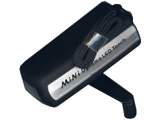 Compact Hand Crank Flashlight