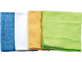 All Purpose Microfiber Rags, 4 Pack