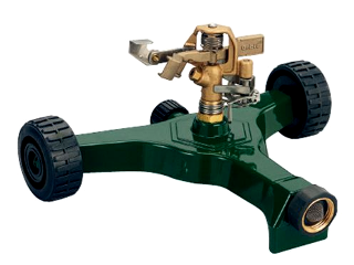 657750 Wheeled Based Brass Impact Srinkler