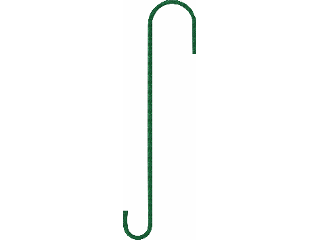 18 Inch Extension Hook
