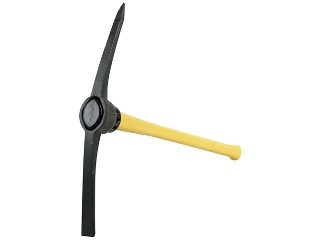 Fiberglass Handle Clay Pick 6#